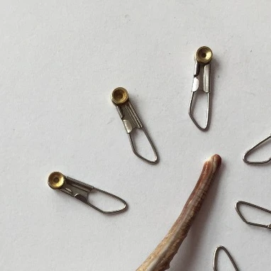 Brass Head safety snap Fishing Accessories wire quick change tackle fishing snap