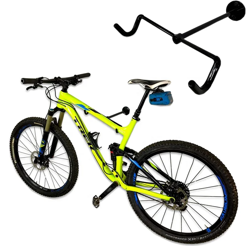 Modern Design Bicycle Rack Wall Hanger Hooks Metal Steel Vertical Wall Mount Bike Display Racks