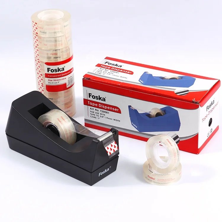 Диспенсер для настольной ленты высокого качества резкие лезвия из нержавеющей стали диспенсер упаковочной с внутренней консервированной цементной основой