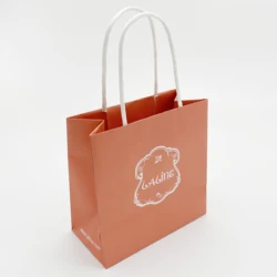 New cheap Stand Up Customize Square Bottom Kraft Paper Bag