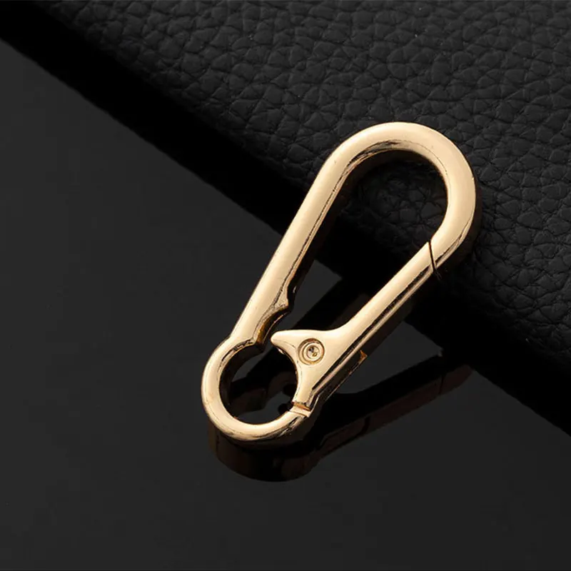 Factory Wholesale Spring Snap Carabiner Multifunctional Stainless Steel Carabiner with Clip Carabiner Keychain