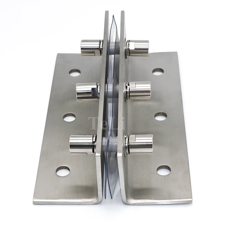 L-type stainless steel 304 fin plate glass spider
