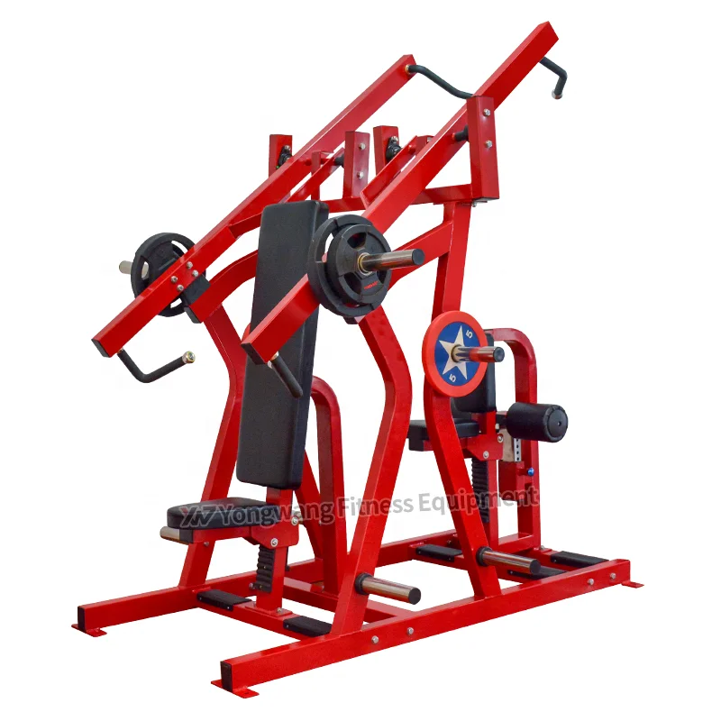 Hot sell strength Plate-loaded commercial YW-1631 Iso-Lateral Chest /Back gym equipment