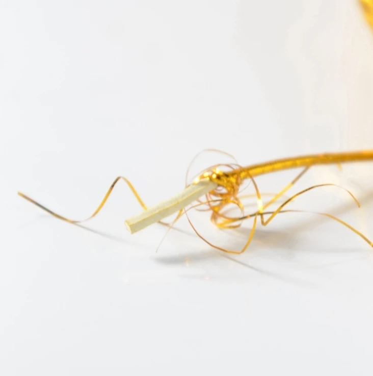 Wholesale DIY narrow macrame gold and silver metalli elastic cord decorative rope braiding