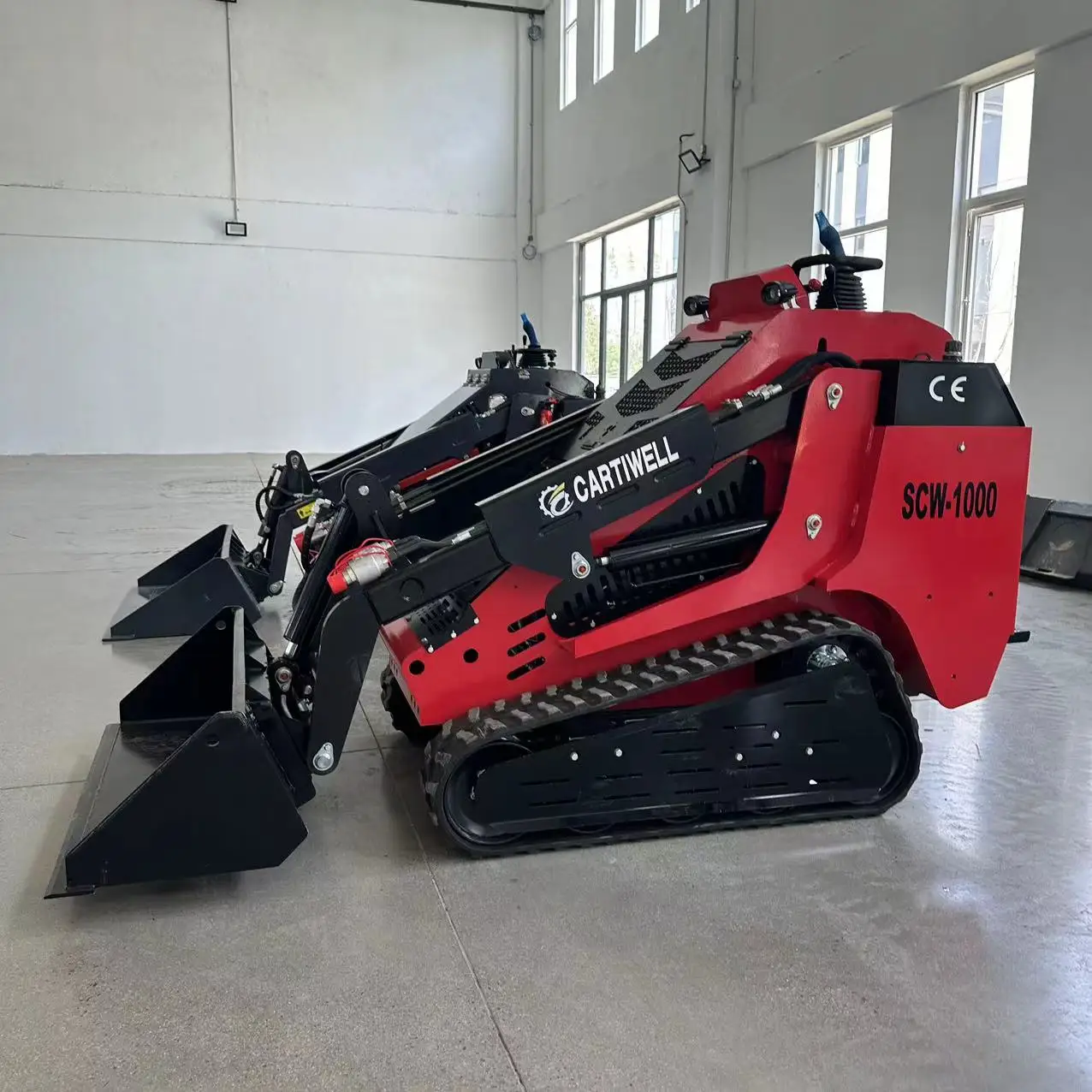 CARTIWELL CE/EPA Front end Farm Small Agricultural Garden Compact Small Skid Loader 2024 for Use in Our Warehouse