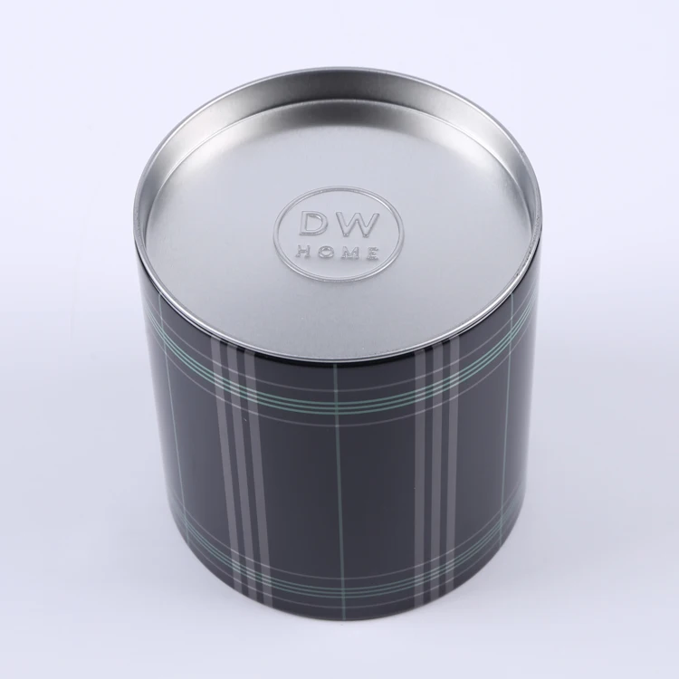 metal tin wholesale tin can with lid tin box for tea packing