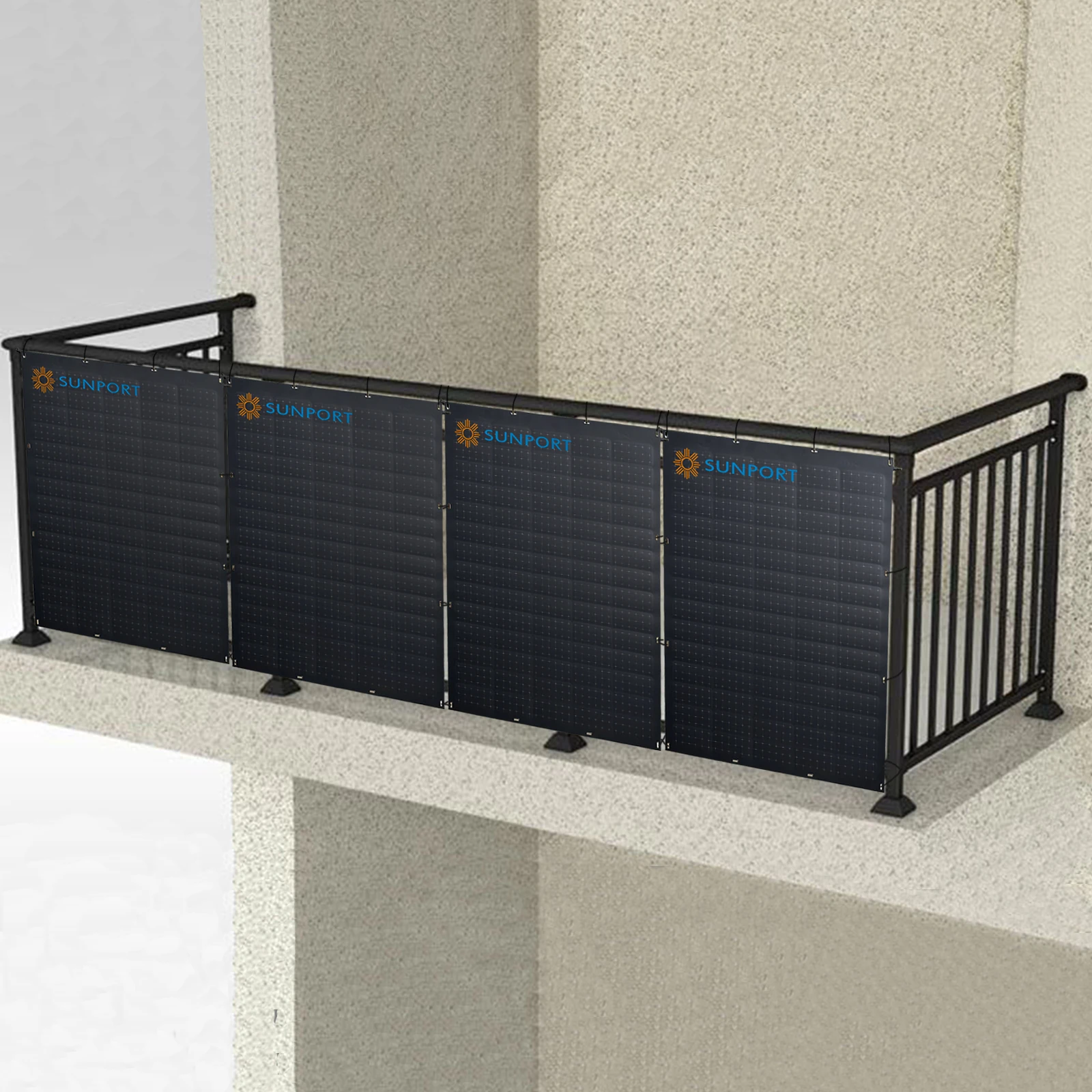 Sunport Power New Products Balcony Solar System 200W 400W 800W flexible solar module pv balcony