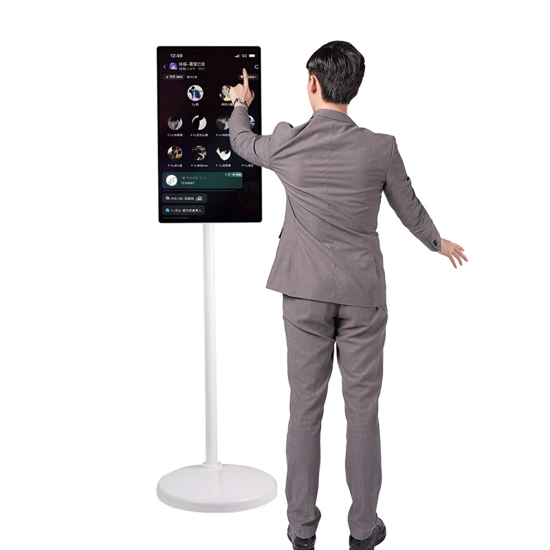 24/32 Inch Mobile Free Screen All-in-one Machine Projection Live Touch School Tablet Rotation Source