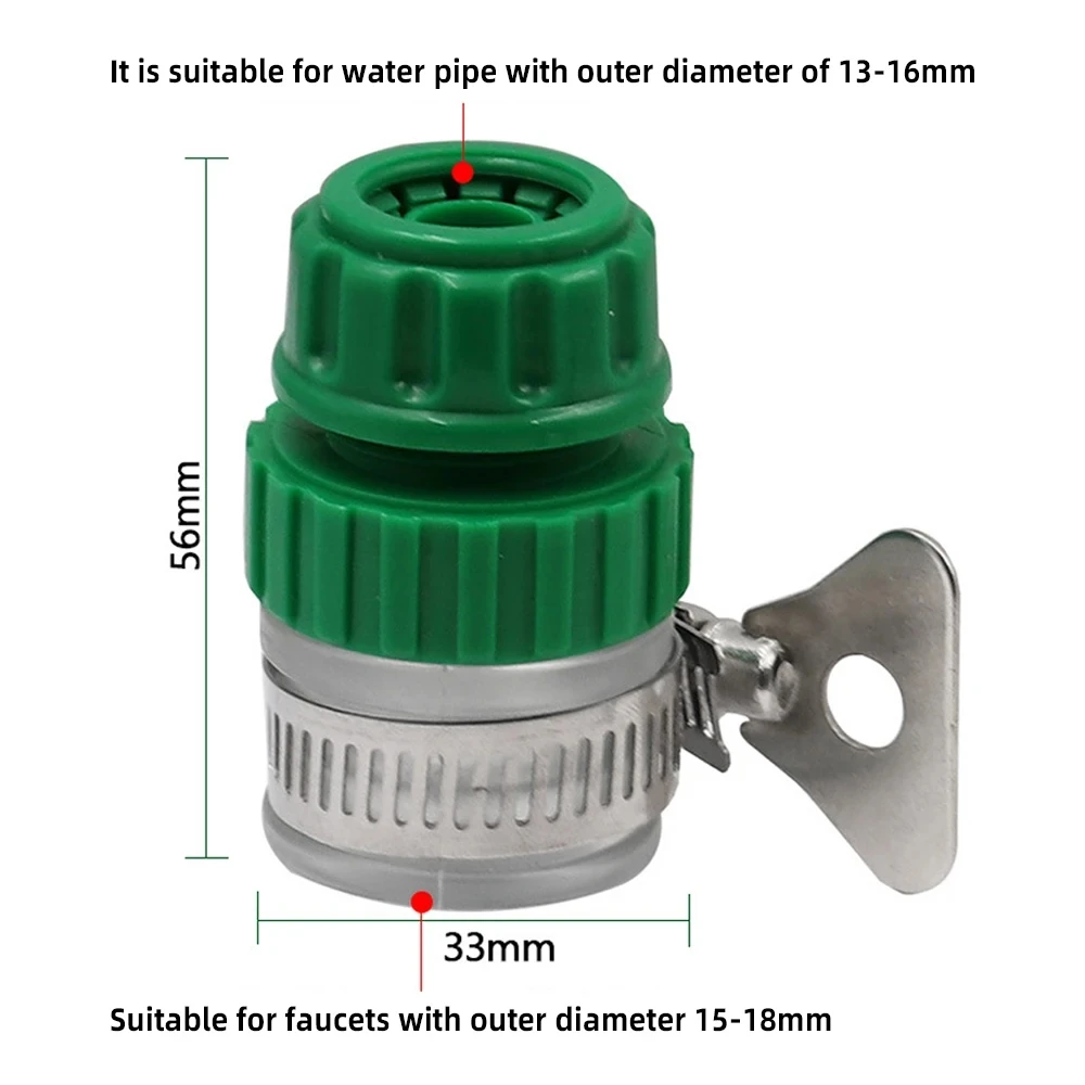 Plastic Universal Water Faucet Adapter Connector Fitting Quick Connect Fitting