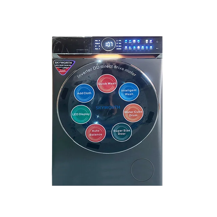 Drum washing machine 10kg steam washing machine