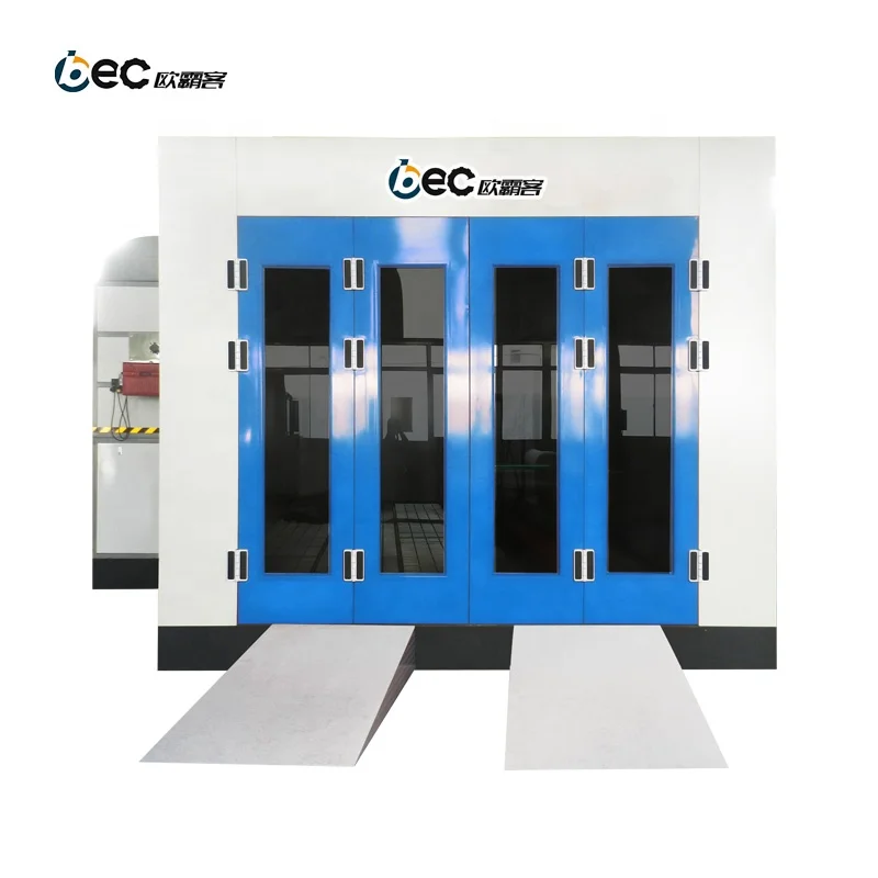 Quality spray booths with High efficiency spray paint oven Dust-free environment for paint job oven paint line for garage