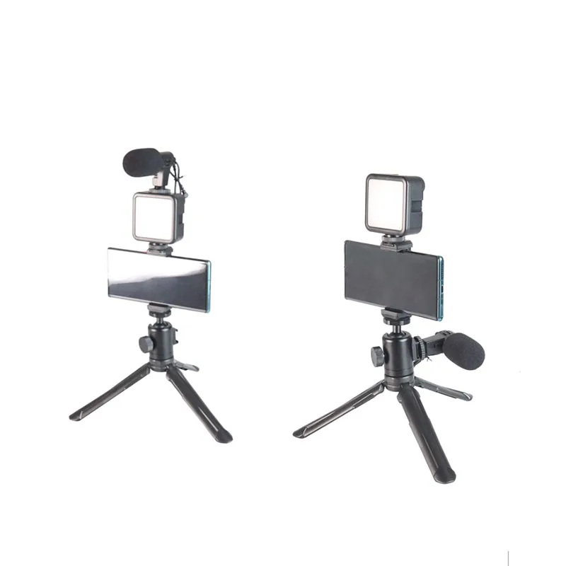 360 Degree Rotating 1/4' Screw Mini Ball Head Tripod Cold Shoe Mount Hot Shoe Adapter Photo Studio Accessories for DSLR Camera