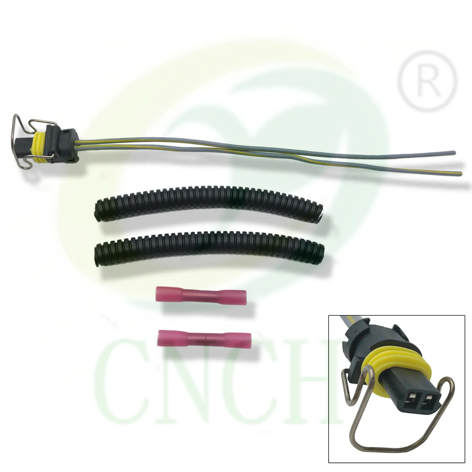 2 провода для Ford Powerstroke дизельная проводка Pigtail IPR/VGT соленоид 6E7Z-12A690-DA