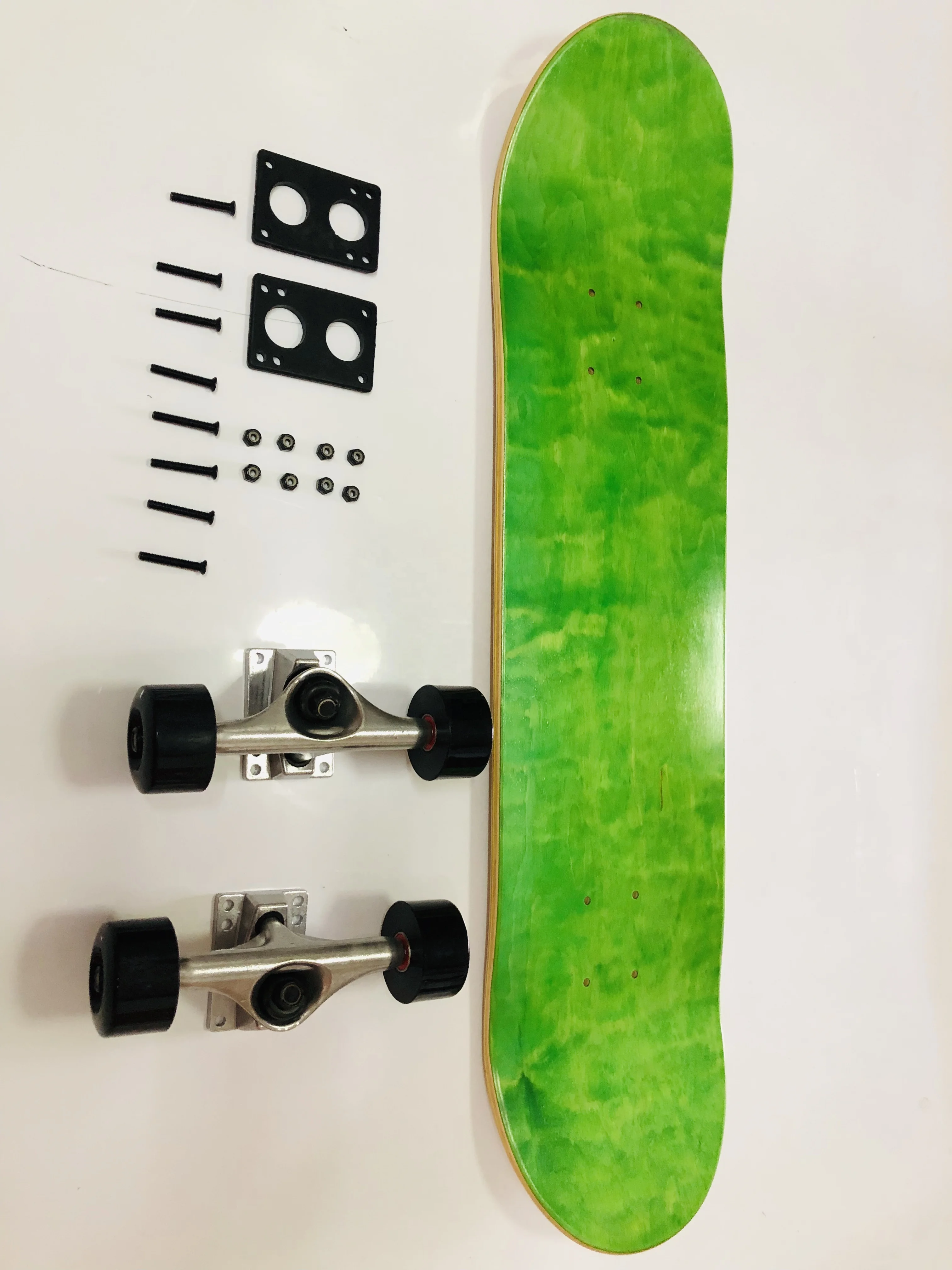 
TempoSK8 OEM Blank 100% Canadian Maple Complete Wood Skateboard 
