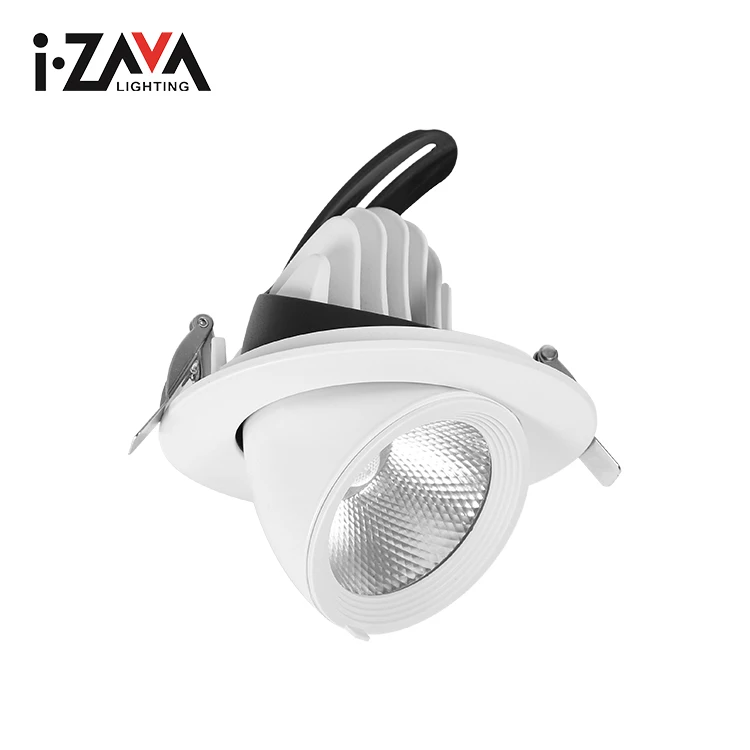 Schools Hotels Modern Aluminum Recessed Mounting Cob 10w 15w 25w 35w Led Spot Light