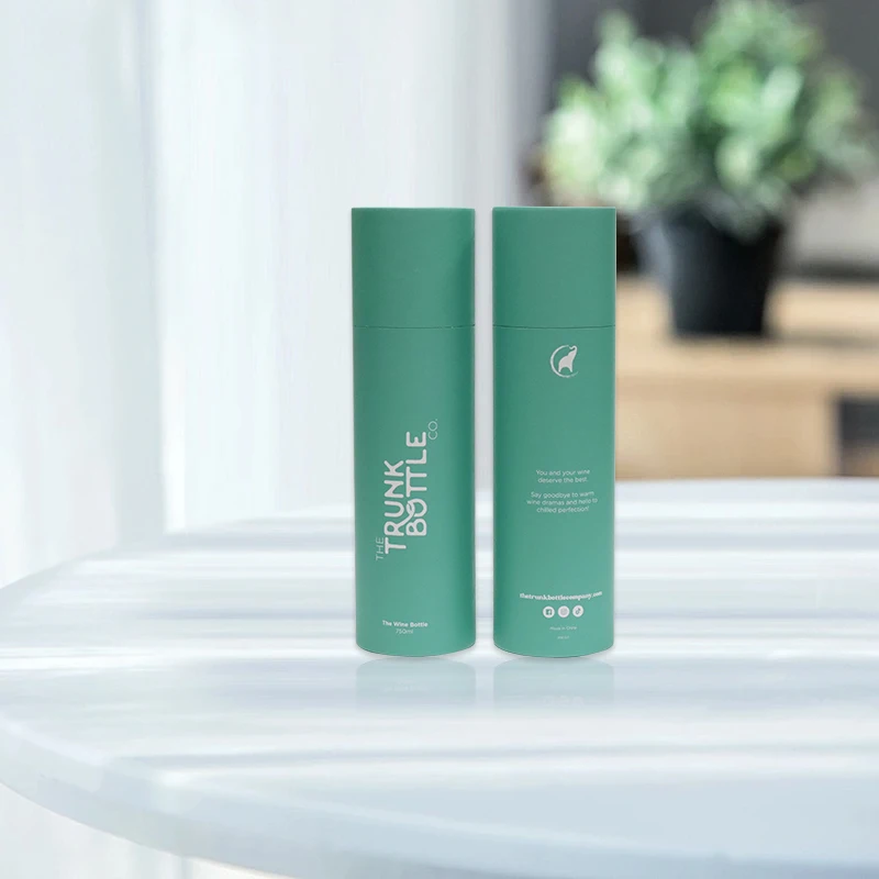 Eco Friendly Recyclable Posters Cylinder Packaging Shipping Kraft Joss Paper Tube Round Express Packing Mailing Box