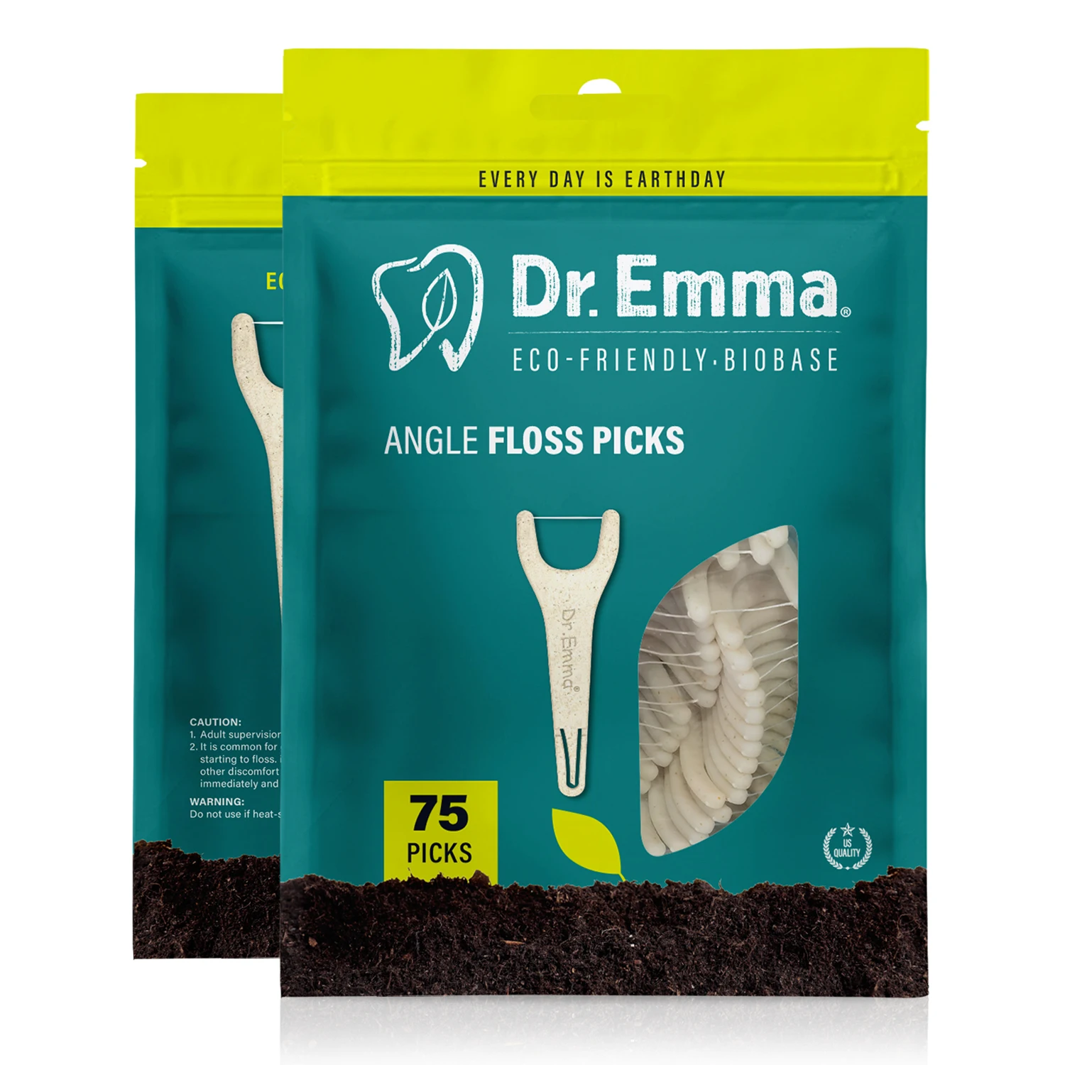 Eco Friendly Y Shape Toothpicks Mint Dental Picks Food Grade Handle Floss Sticks Dental Floss Picks