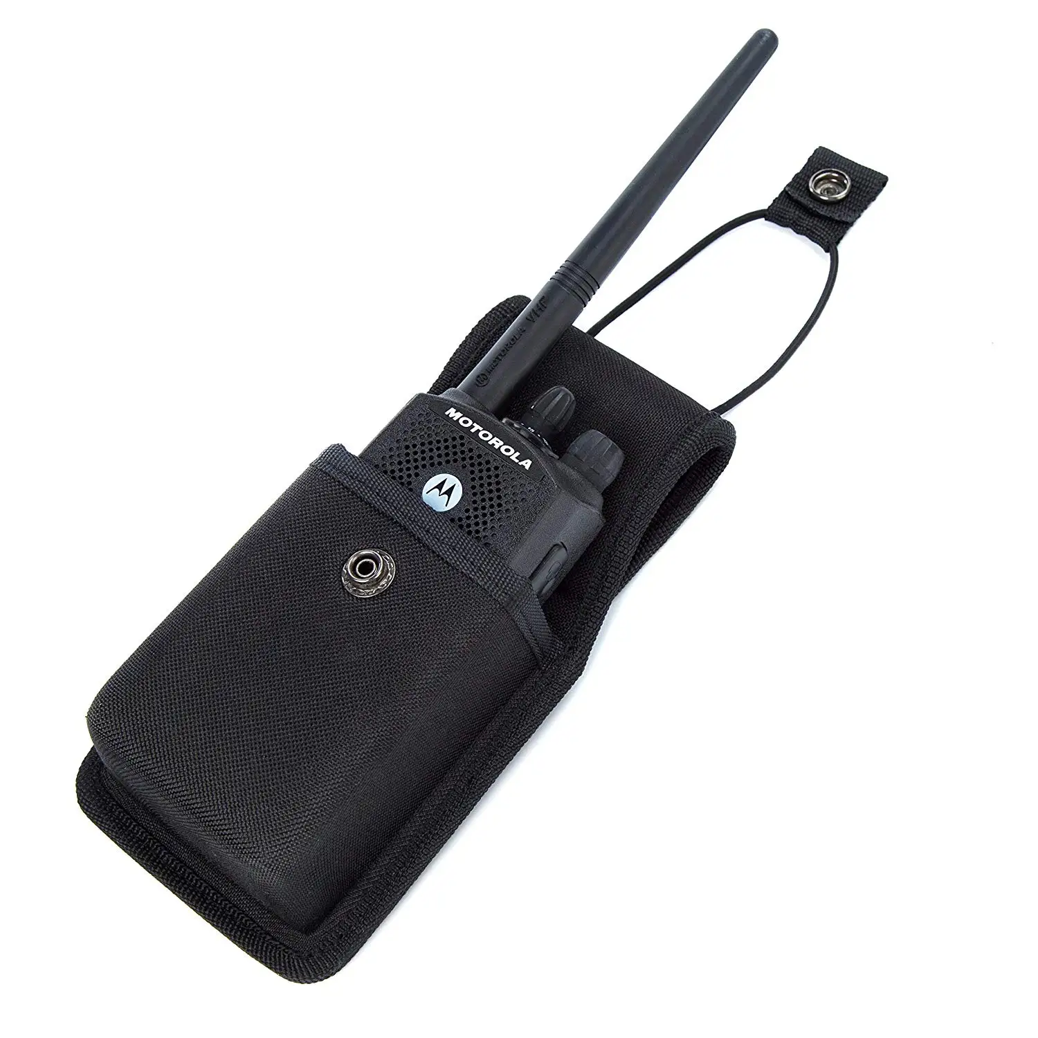  Fireproof Walkie Talkies Two Way Radio Nylon Case Holder Pouch for Motorola Kenwood Icom HYT Arcshell baofeng UV5R UV82