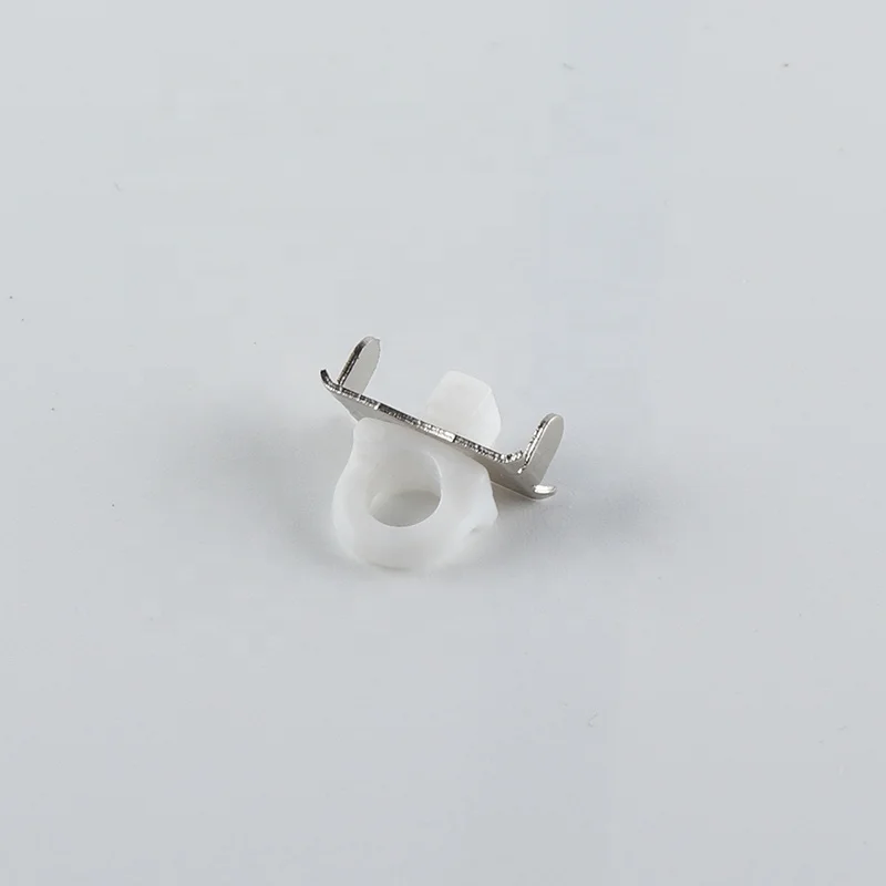 Curtain track set device plastic stopper slider block