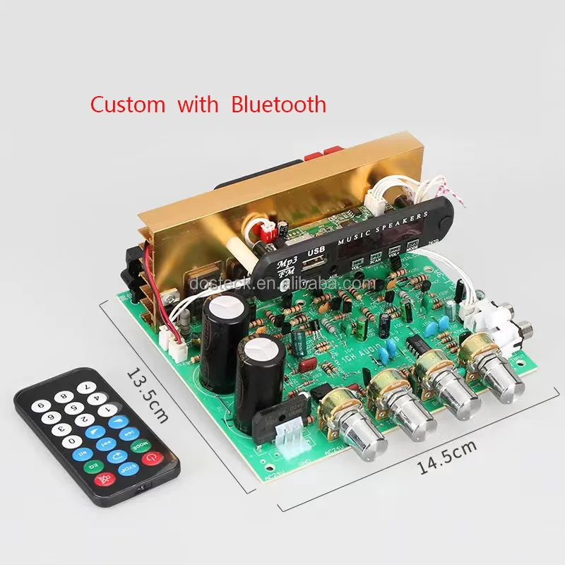 Audio Amplifier Board 2.1 Channel 240W High Power Subwoofer Amplifier Circuit Board AMP Dual AC18-24V Home Theater