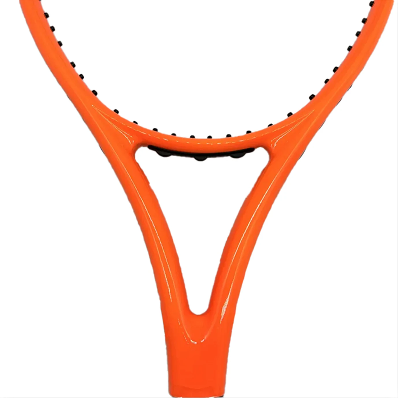 Custom High Quality orange Professional carbon fiber tennis racket