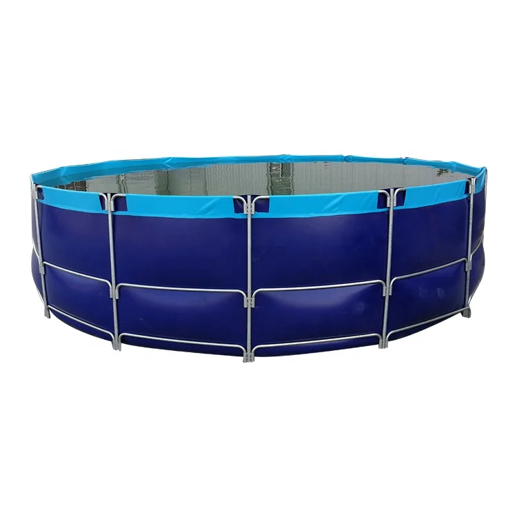 Распродажа складные брезентовые аквариумы для разведения рыбы комнатный и Наружный резервуар из ПВХ biofloc аквариум рыбной фермы RAS сома Тилапия кои