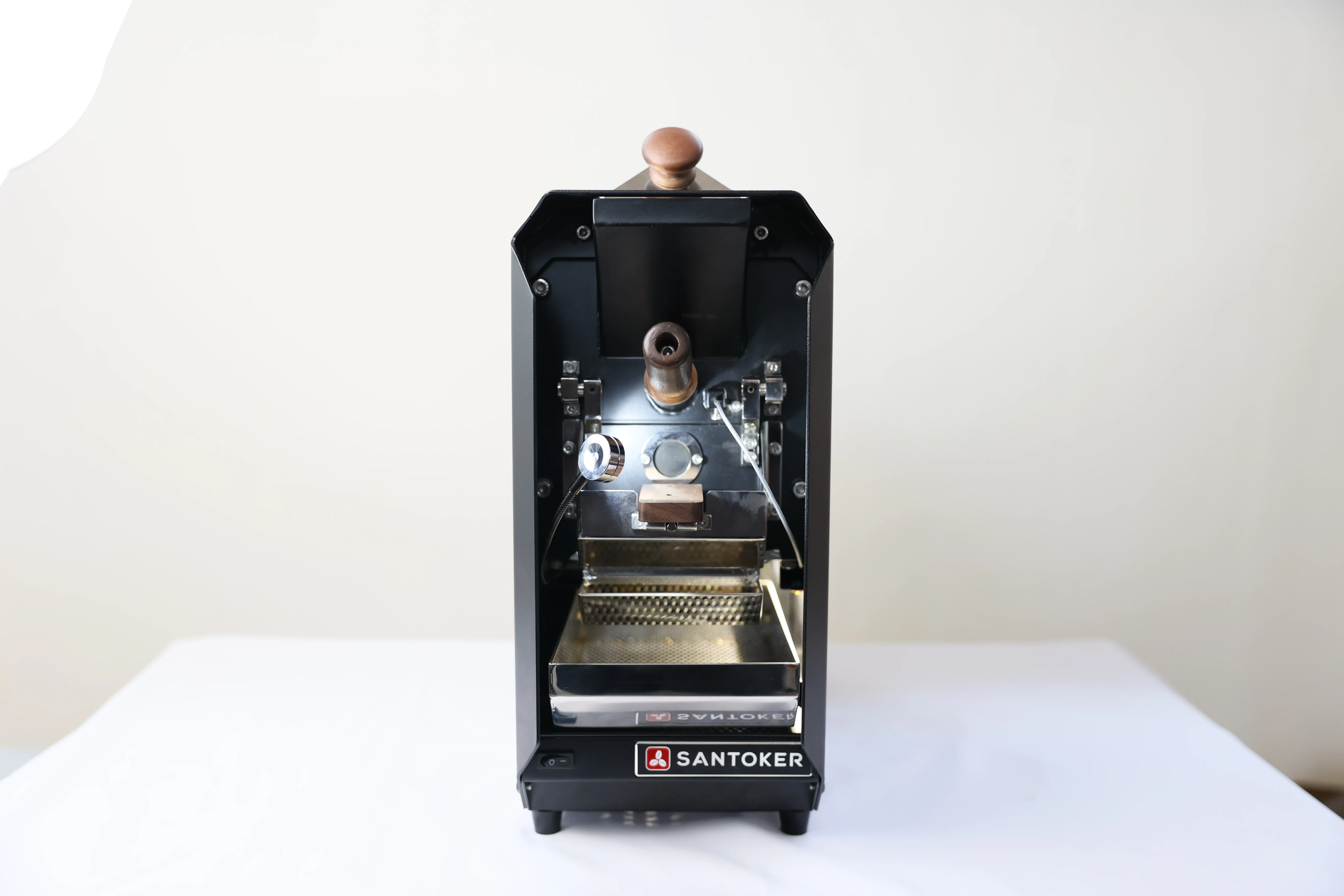 SANTOKER X2 master 50g-200g app control mini coffee roaster home coffee roasting full electric