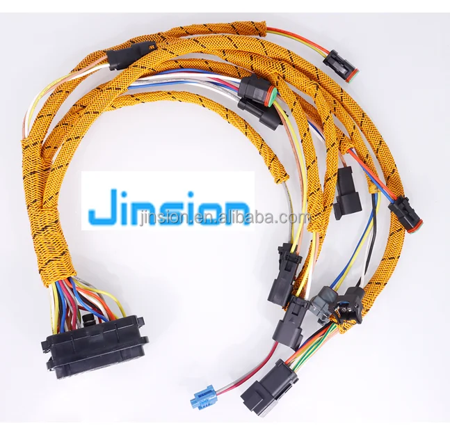 JINSION Excavator parts E330C C9 Engine wire harness for Cat 320C excavator controller wire harness 230-6279