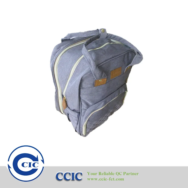 Quality Inspection for Diaper Bags with 30+ Years of Service CCIC Inspection Agent