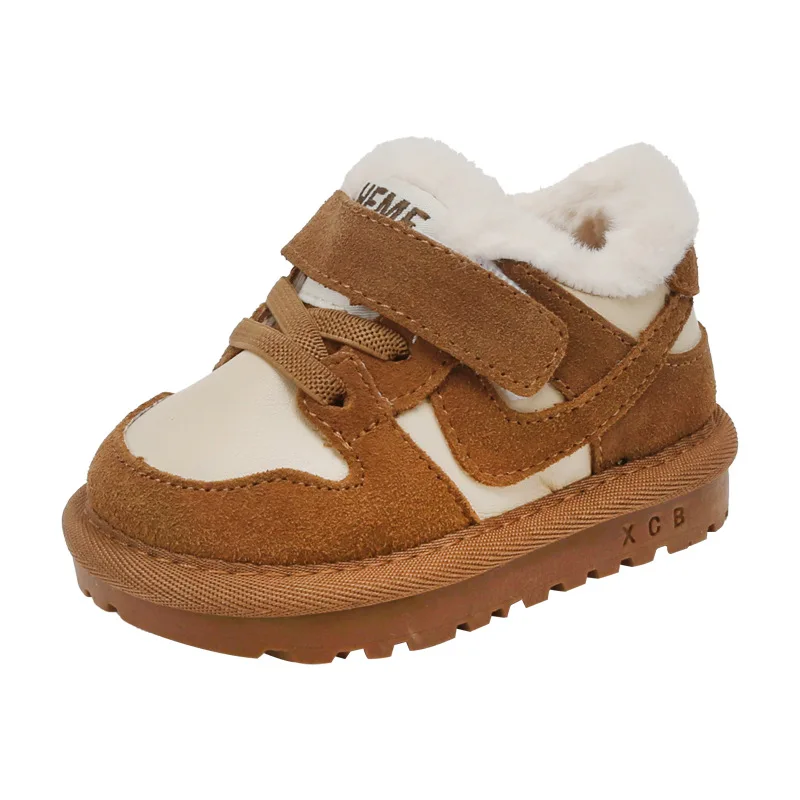 Baby Boys Girls Soft Sole Non-slip Crib Warm Booties