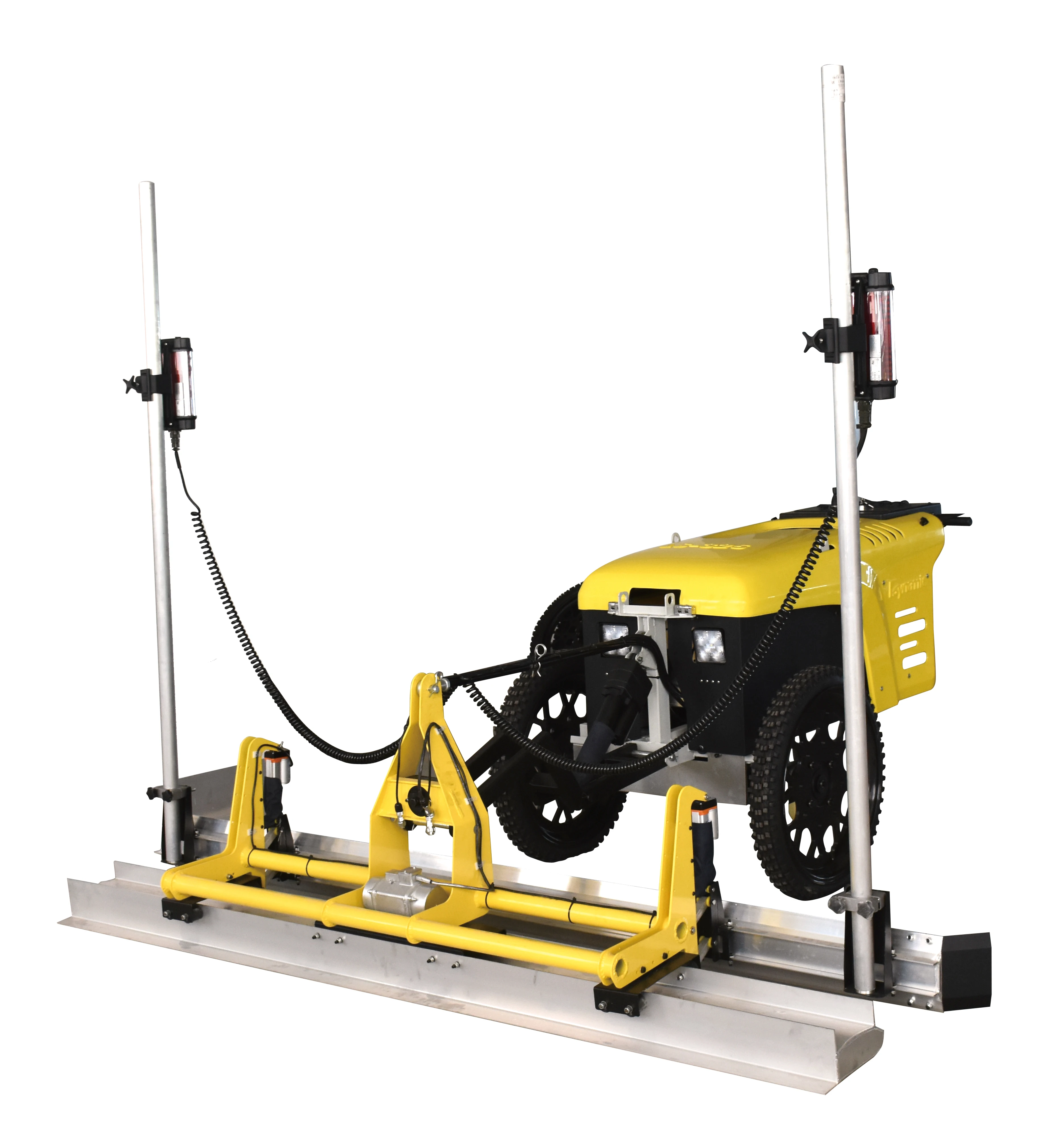 Автоматическая бетонная Лазерная стяжка для выравнивания и строительства дорог