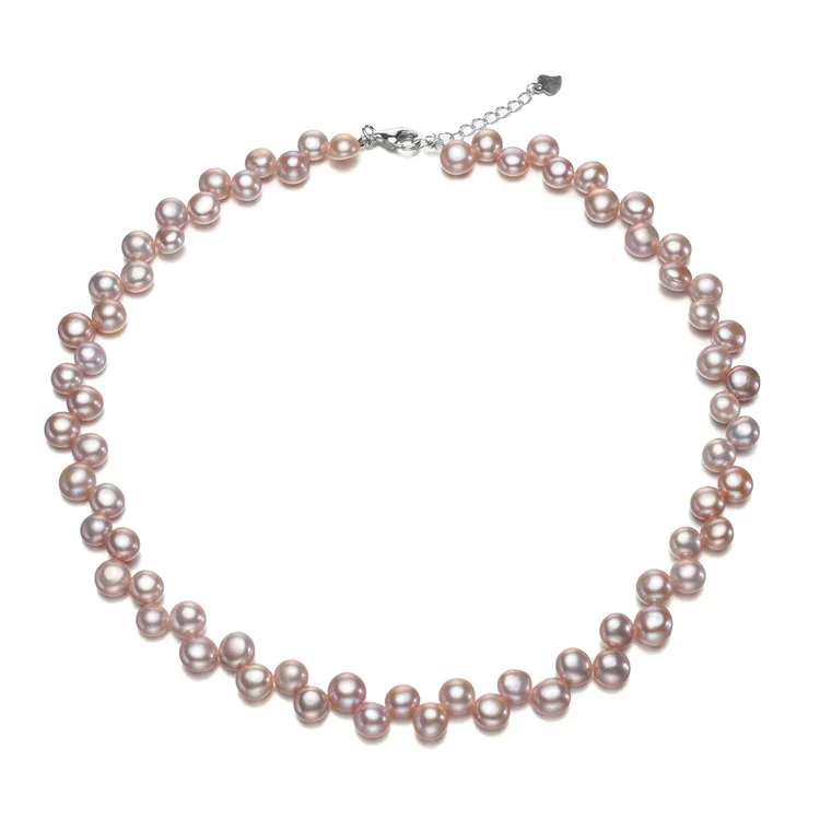 handmade statement freshwater natural pearl necklace real pearl choker necklace