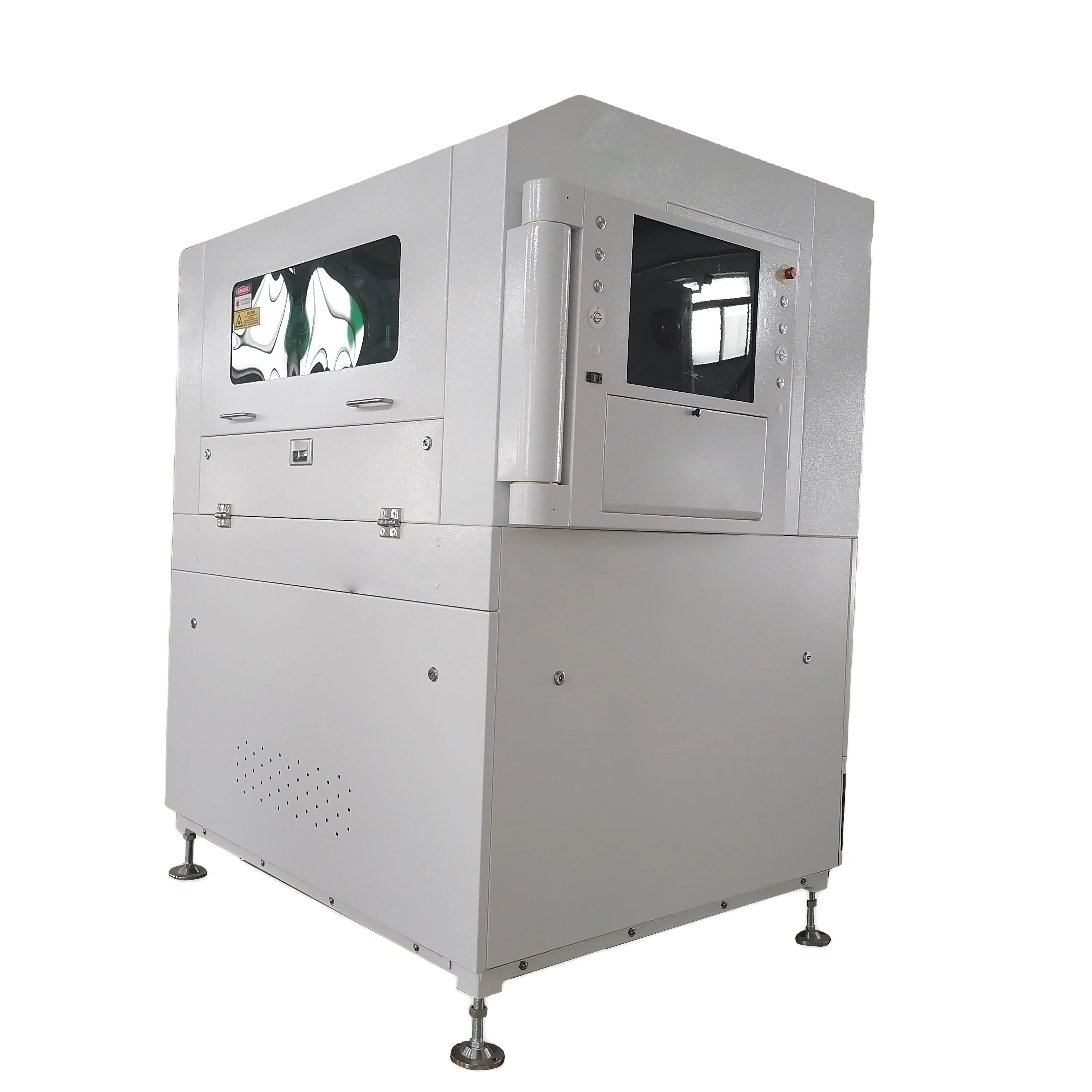 precision round tube laser cutting machine with 3D software system for coronary artery stent