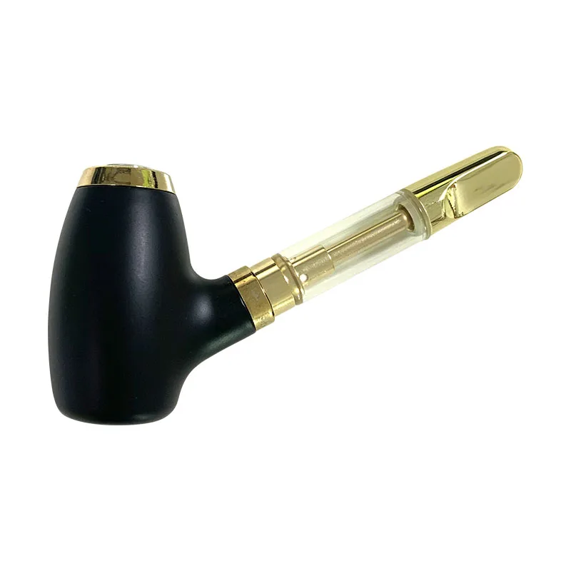 OEM Golden thread and top black body wholesale 900mAh cbd 510 thread Battery with USB rechargeable charger for cartridges Pipe