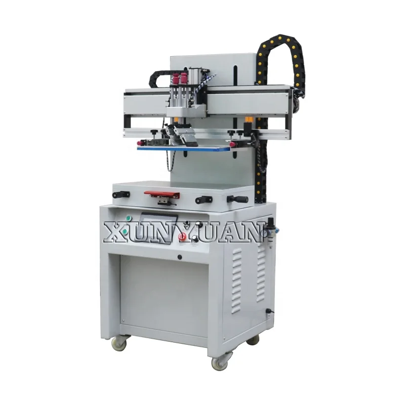 
Flat One Color Aluminum Nameplate Screen Printing Machine 