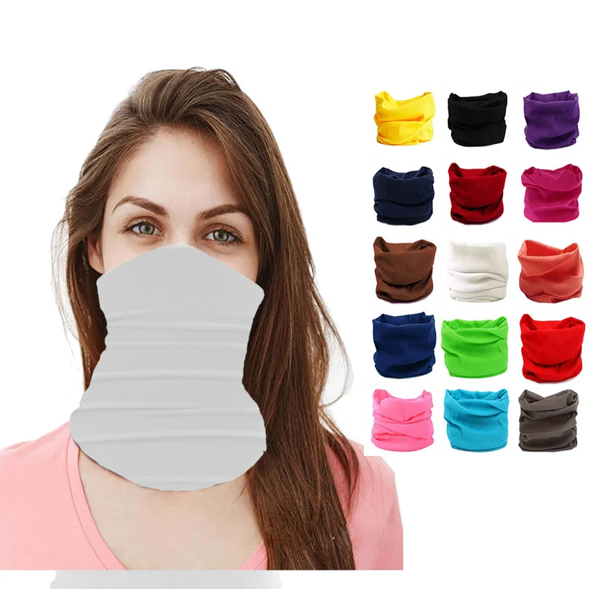 Hot Selling Outdoor Sports Breathable Headwear Tube Neck Warmer Plain Bandana Snood