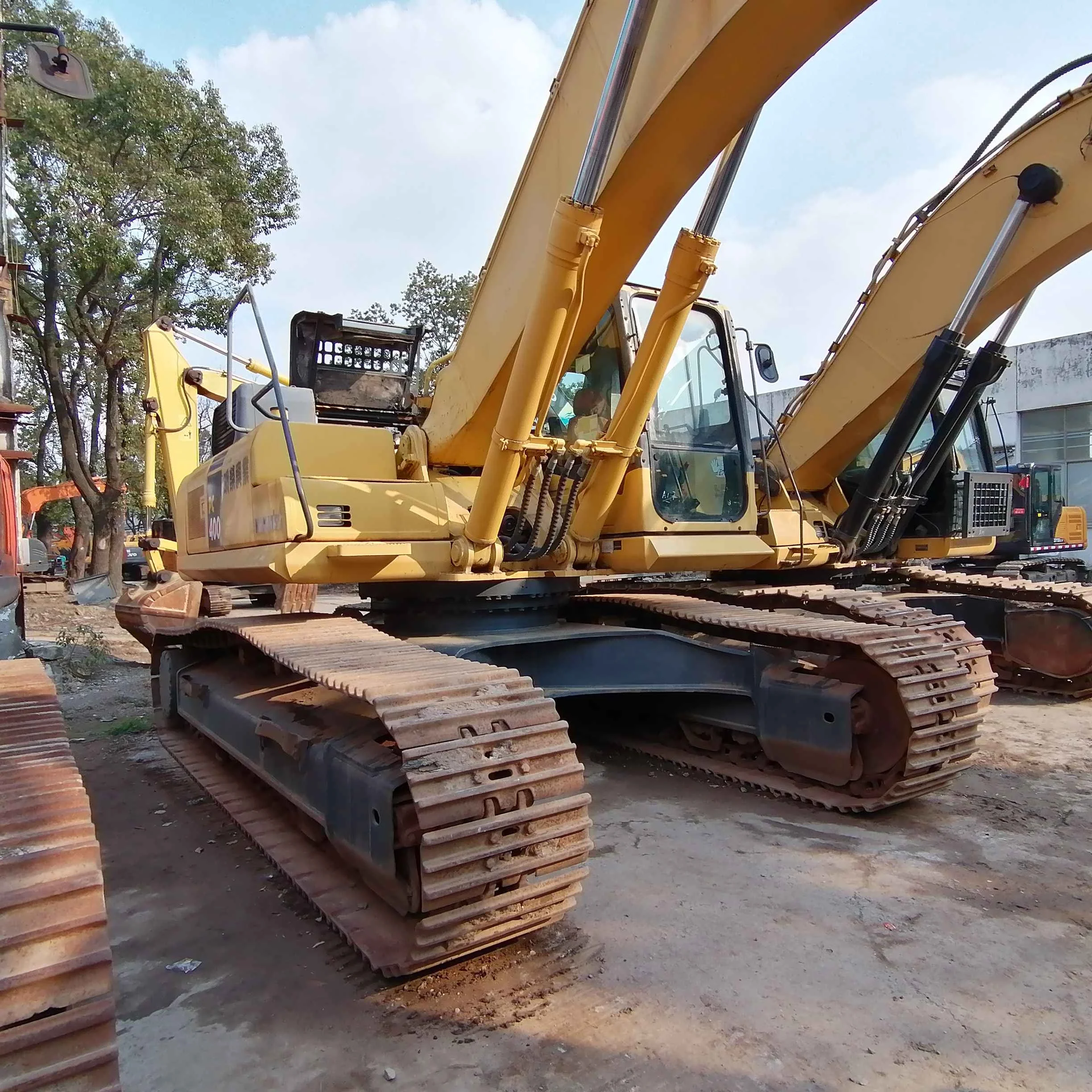 Япония 40 тонный гусеничный экскаватор komatsu pc400-7 ns reinx pc400-6 pc400-8 pc400