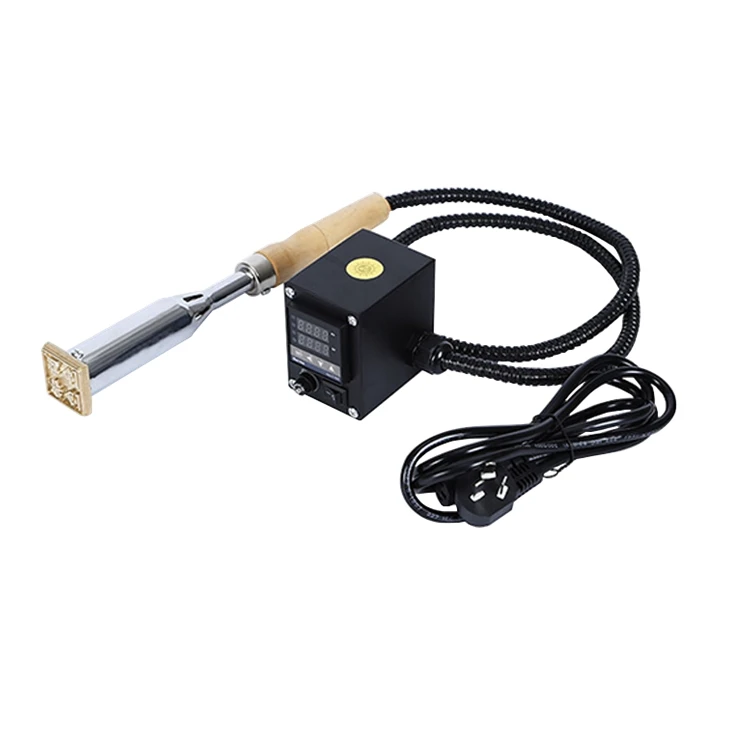 Logo Burn Hot Stamping Stamp Metal Custom Electric Branding Iron For Diy Stamping cardboard Foil Machine Wood