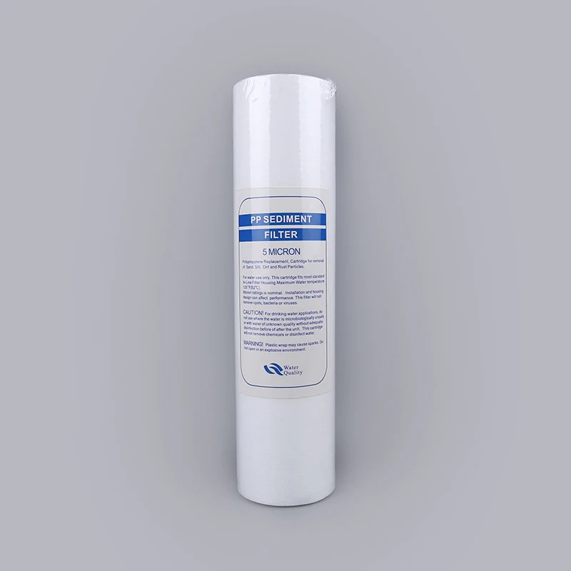 10-40 Inch PP Cotton Water Filter Cartridge for Water Purifier System