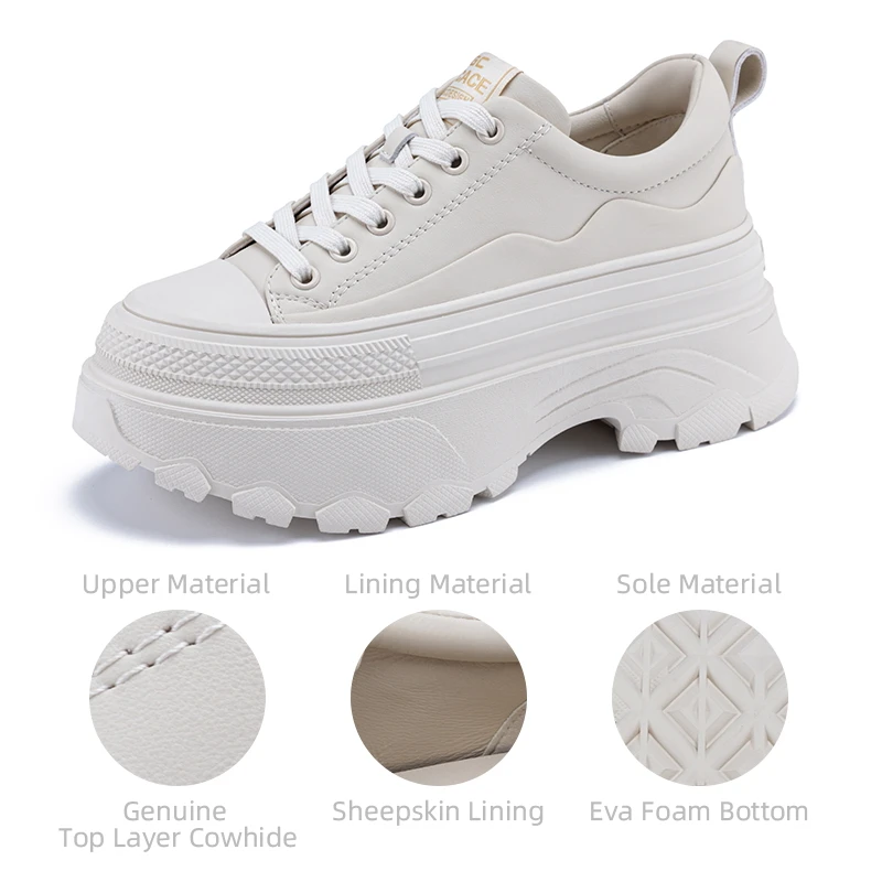 Retro Thick-soled  Sneakers