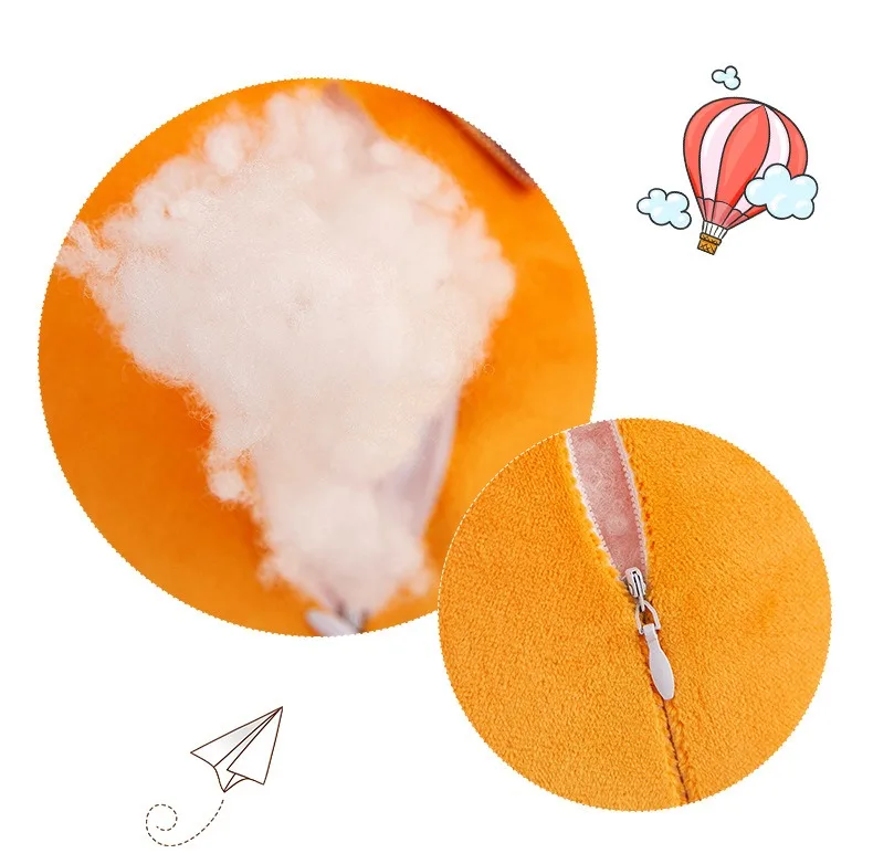 Factory custom wholesale cute plush crown elephant simulation animal toys yellow gray creative fluffy super soft sleeping mat