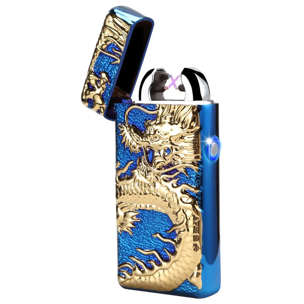 Encendedores Electrico Electric Arc Lighter Ashtray Usb Dragon Lighter