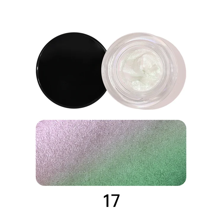 Custom Logo Single Performance Face Color Makeup Eyeliner Eye Shadow High Pigmentation Custom Multichrome Eye Shadow Chameleon