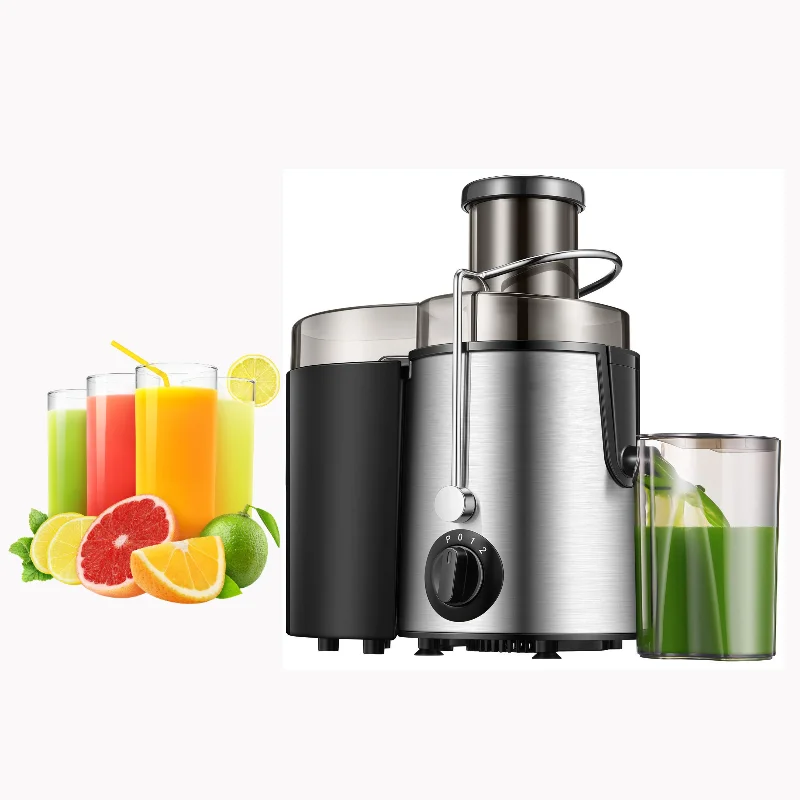 2024 New Style 1000W masticating juicer stainless steel Citrus Juicer, juice extractor, centrifugal juicer machine
