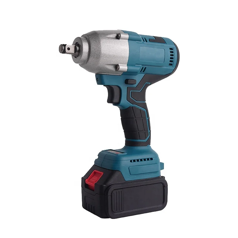 Lithium Battery Wrench Portable Brushless Torque Wrench Truck Power Tools Cordless Impact Power Wrench
