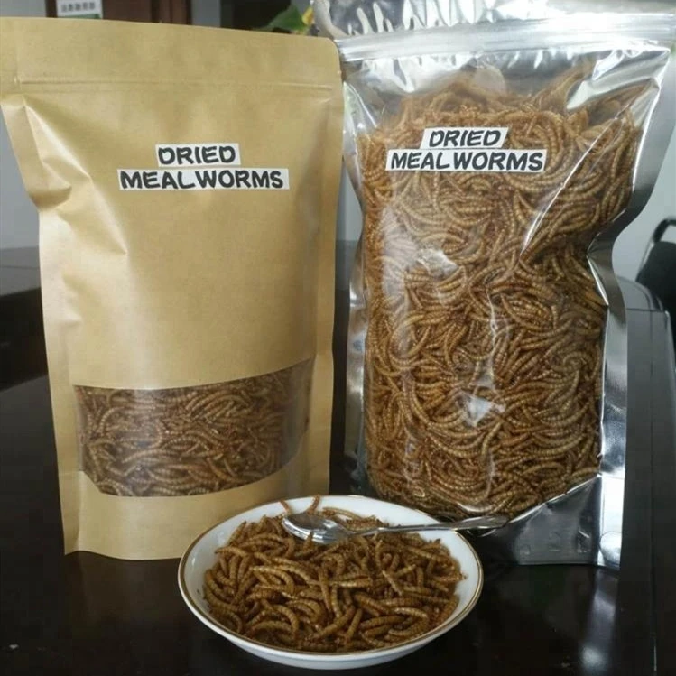 
High Protein Dried Mealworms pet food fish food ANIMAL FEED bulk mealworm 