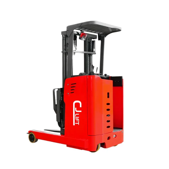 1.5ton Electric Reach Stacker Truck 1500kg stand On Electric Forklift reach Truck with curtis controller