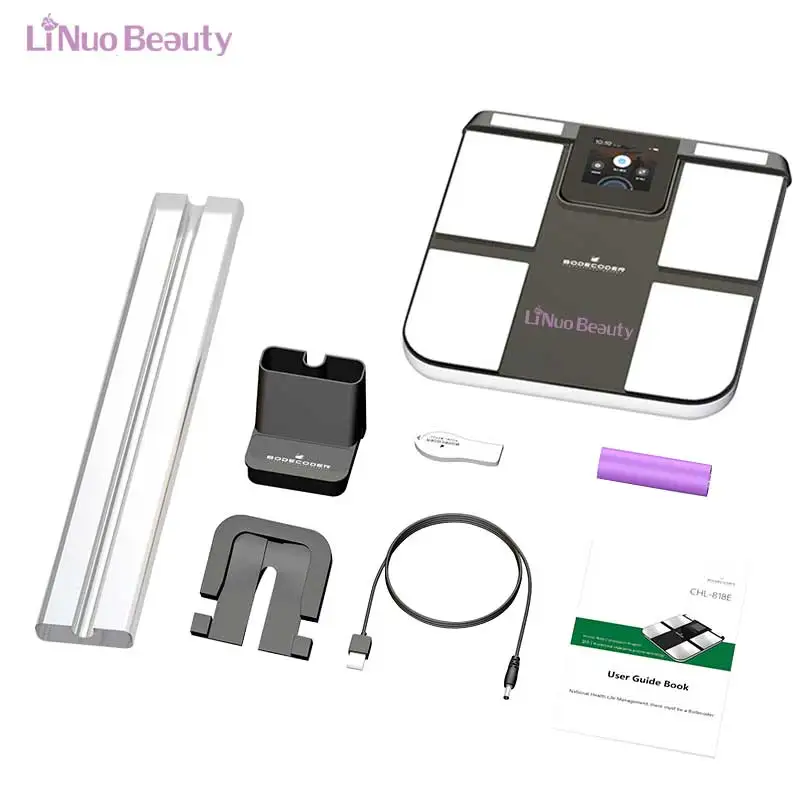 Professional Manufacturer Scan Body  Body Weight Analyzer App Control Weight Scale Smart Body Fat Analyzer Scale