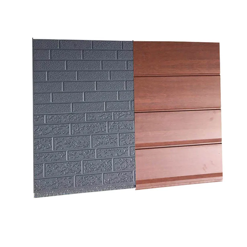 House wall cladding or facade pu decorative sandwich panel