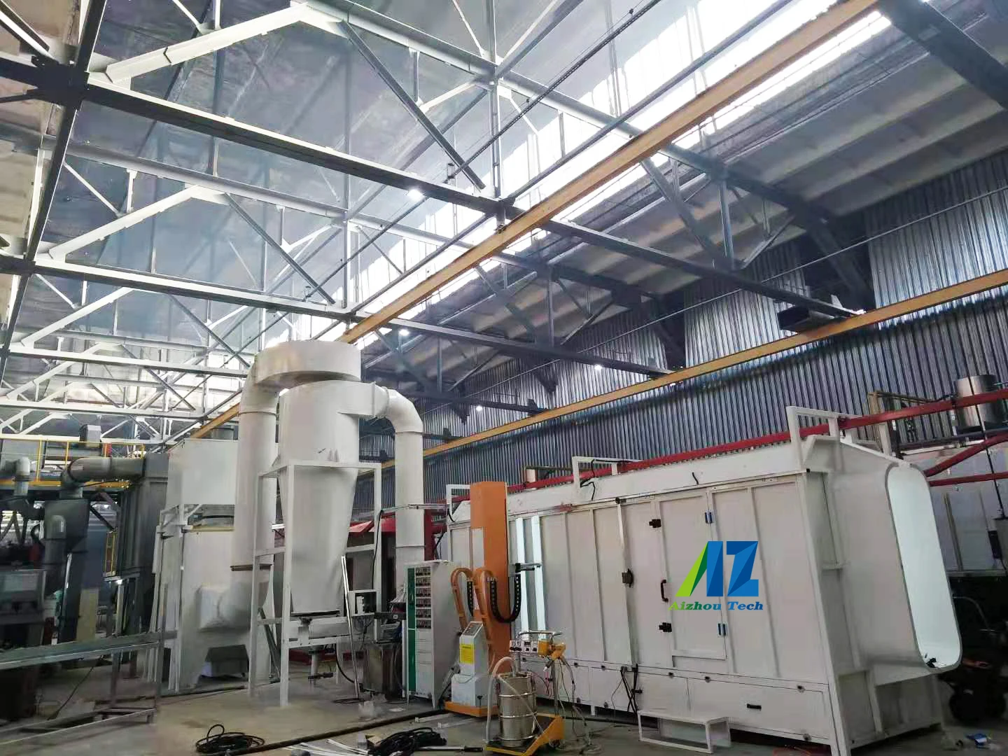 epoxy powder coating/painting coat line powder